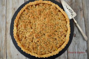 Recette Tarte crumble aux pommes