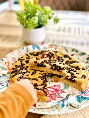 Recette Pudding au pain et pépites de chocolat