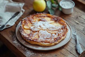 Recette Découvrez ces crêpes aux pommes du Sud-Ouest, épaisses et moelleuses à souhait