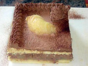 Recette Gâteau poires / chocolat