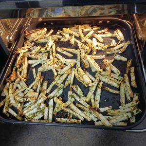 Recette Frites de céléri au COMBI NINJA