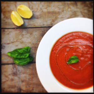 Recette Soupe aux légumes grillés