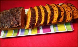 Recette Cake chorizo/pesto rosso