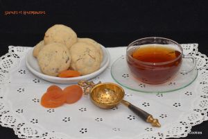 Recette Cookies moelleux Choco/citron/abricot
