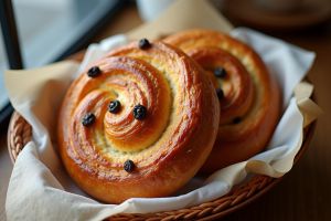 Recette Recettes de pains aux raisins traditionnelles pour un petit-déjeuner gourmand