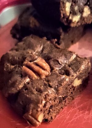 Recette Mon brownies vegan aux noix de pécan sans gluten au cake factory