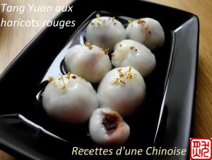 Recette Tang Yuan pour la fête des lanternes: aux sésames noirs, aux haricots rouges et au thé vert