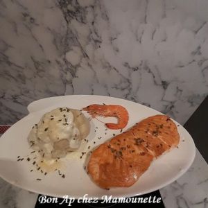 Recette Saumon, sardines, mini choux-fleurs, Isis et une beauté de la nature