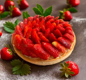 Recette Tarte aux fraises