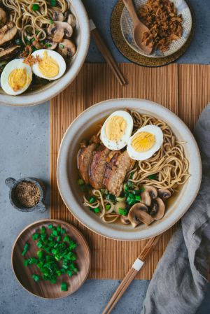 Recette Ramen au poulet {recette maison facile}