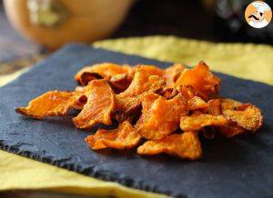 Recette Chips de potiron au air fryer