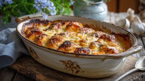 Recette Gratin de poulet et patate douce