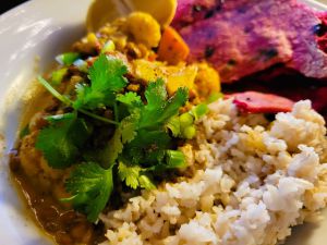 Recette Cari de lentilles, chou-fleur, citrouille