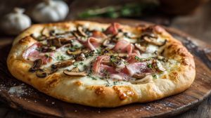 Recette Pizza Reine au beurre d’ail
