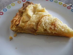 Recette Crumble apple pie, Tarte aux pommes et son crumble