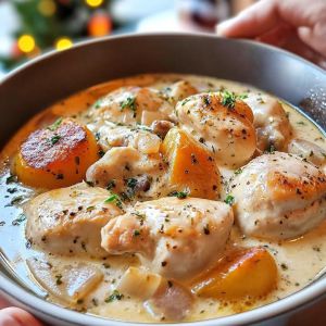 Recette Blanquette Poulet Crémeuse : Recette Facile et Savoureuse