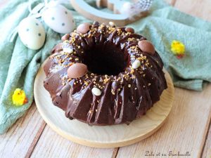 Recette Bundt cake au chocolat & noisettes