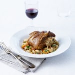 Recette Souris d’agneau en minestrone de haricots