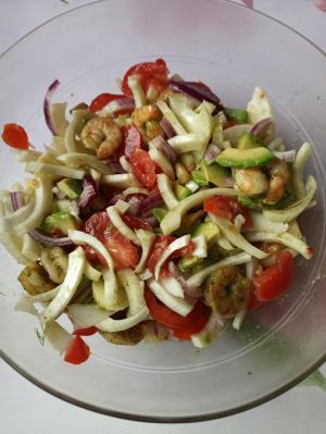 Recette Salade de fenouil crevettes