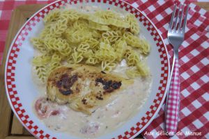 Recette Poulet marry me