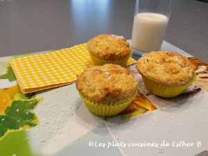 Recette Muffins aux ananas et noix de coco