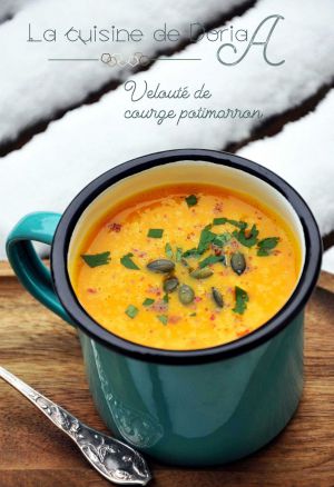 Recette Velouté de potimarron au Boursin