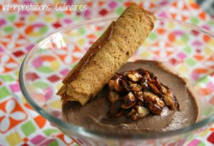 Recette Mousse vegan chocolat-cacahuètes