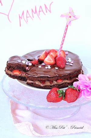 Recette Gâteau au chocolat vegan pour la fête des mères