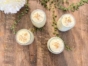 Recette Mousse au chocolat blanc et au sésame