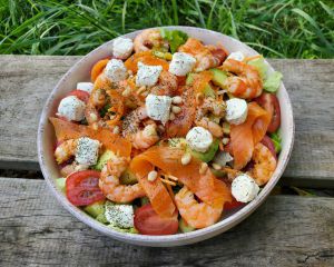 Recette Salade fraîcheur océane