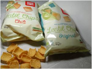 Recette Chips véganes à la farine de lentilles de lima