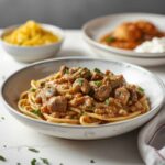 Recette Delicious Lentil Mushroom Stroganoff Recipe