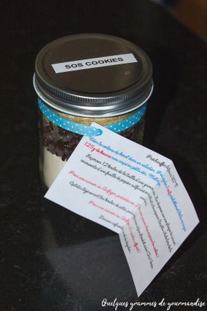 Recette SOS Cookies, le cadeau gourmand