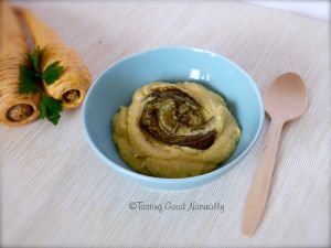 Recette Panais à la purée de graines de potiron crue #vegan #vitamix