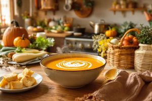 Recette Sa soupe au potiron fait un carton (la recette secrète de Jean-Pierre Coffe)