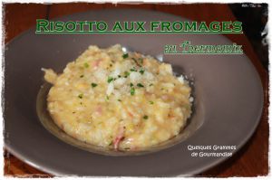 Recette Risotto aux fromages (Thermomix)