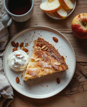 Recette Gâteau aux pommes amandes : Recette facile et savoureuse