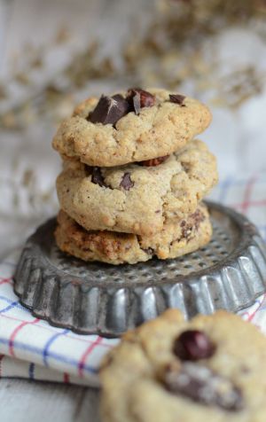 Recette Cookies noisettes et chocolat