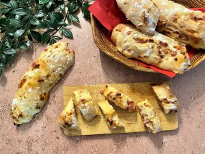 Recette Ficelle aux lardons