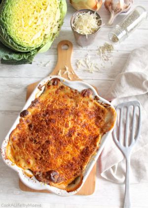 Recette Lasagnes de chou vert (sans gluten, option vegan)