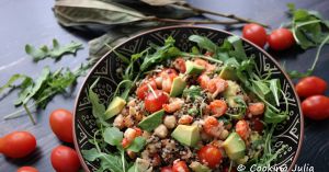 Recette Salade de quinoa aux écrevisses