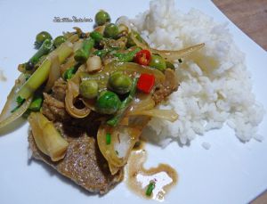 Recette Boeuf sauté au poivre frais et citronnelle (vegan)