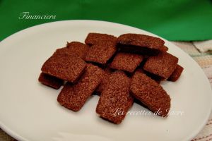 Recette Financiers au chocolat