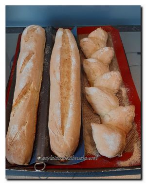 Recette Baguette de pain Française