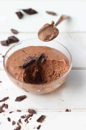 Recette Mousse chocolat & menthe (vegan)