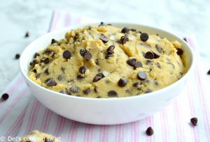 Recette Cookie dough vegan aux pépites de chocolat