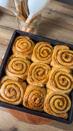 Recette Brioche roulée à la confiture de potimarron