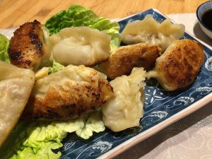 Recette Gyoza au porc et au gingembre