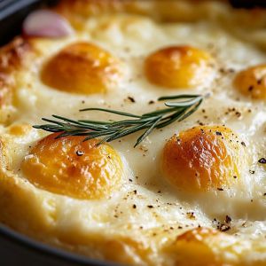Recette Gratin Œufs Savoureux: Réparables facile & économique savoureux