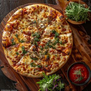 Recette Pizza quatre fromages